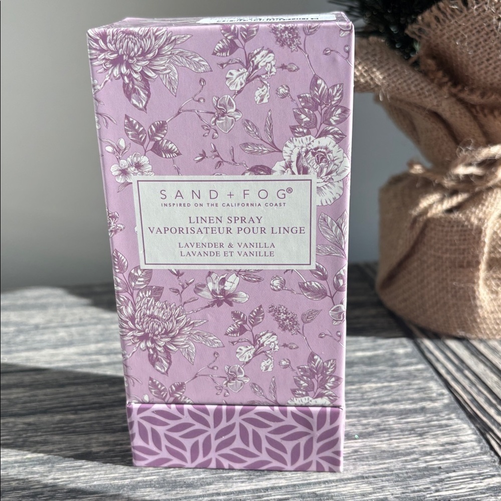 Sand + Fog Lavender & Vanilla Linen Spray - Purple